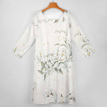Charger l&#39;image dans la galerie, Robe sans manche fluide cardigan long / Ensemble robe femme STZ personnalisé avec photo logo texte motif (impression d&#39;image unique)

