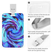 Charger l&#39;image dans la galerie, Coque badge de travail professionnel personnalisé avec photo image logo motif texte
