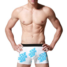 Charger l&#39;image dans la galerie, Sous-vêtement caleçon boxer shorts homme personnalisé avec photo texte
