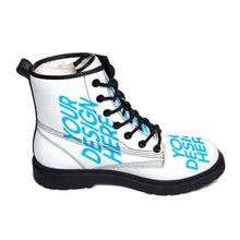 Charger l&#39;image dans la galerie, Bottes / bottines / boots chaussures tendances modernes (deux chaussures peuvent être personnalisées différemment) personnalisés avec photo logo motif texte
