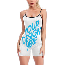 Charger l&#39;image dans la galerie, Combinaison/Tenue de yoga une pièce élégante Femme XG014 impression personnalisée avec image logo motif texte
