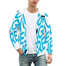 Charger l&#39;image dans la galerie, Impression d’image unique Jacket veste grande taille avec poche homme A681 personnalisé avec image logo texte motif
