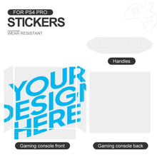 Charger l&#39;image dans la galerie, Autocollant / Sticker Manette Console PS4 Slim / Pro personnalisé avec photo motif logo texte
