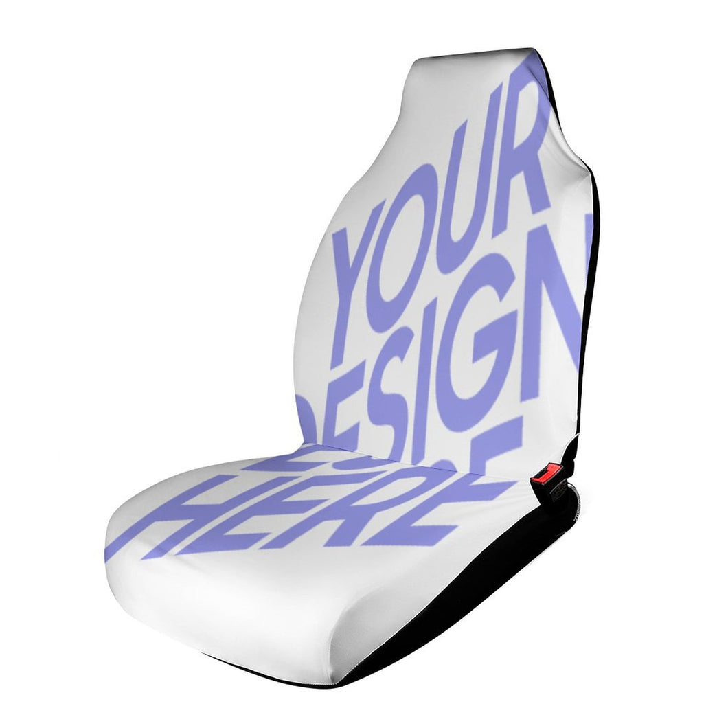 Housse de siège auto personnalisé avec photo logo texte motif
