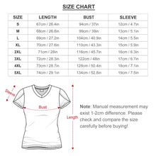 Charger l&#39;image dans la galerie, T-shirt à manches courtes à col en V  pour femmes AHT à Impression multi-images personnaliser avec le logo de texte de motif de photos
