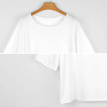Charger l&#39;image dans la galerie, T-shirt tee shirt 1/2 manche pour femmes BAT personnalisé avec photo logo texte motif (impression des multi-images)
