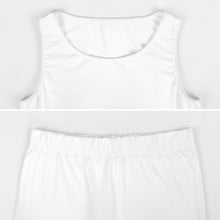 Charger l&#39;image dans la galerie, Impression d’image unique Débardeur Short Costume / Ensemble moulant deux pièces pour femme PTZ Personnalisé avec image et photo
