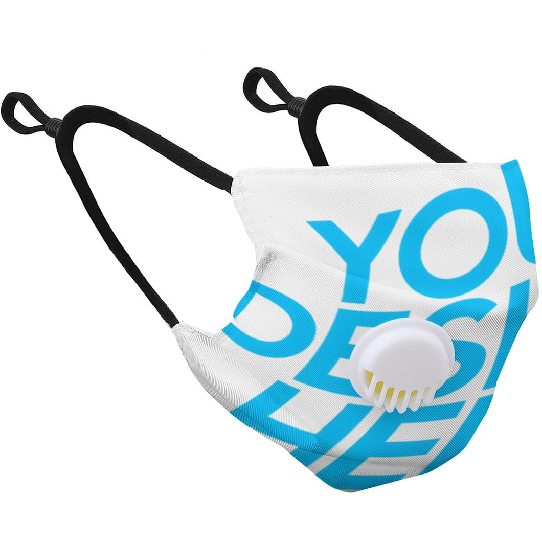 Masque adulte avec valve respiratoire original en ligne JJ0521163 impression personnalisé avec photo logo motif texte