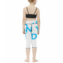Charger l&#39;image dans la galerie, Leggings/pantalon yoga 3/4 enfant NT10 impression personnalisés avec image motif logo texte
