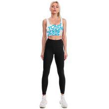 Charger l&#39;image dans la galerie, Soutien-gorge de sport de yoga femme moderne YJ037 personnalisé avec photo logo texte motif (impression d’image unique)
