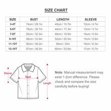 Charger l&#39;image dans la galerie, Ensemble de plage chemise manches courtes et short enfant garçon (2 pièces) A27TZ personnalisé avec texte motif photo (conception une image)
