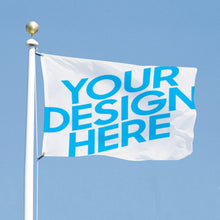 Charger l&#39;image dans la galerie, Drapeau / flag en polyester personnalisé avec photo motif texte logo
