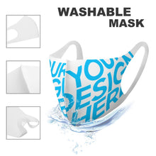 Charger l&#39;image dans la galerie, Masque anti-poussière réutilisable adulte personnalisé avec photo logo motif texte
