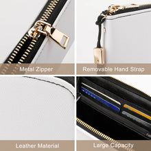 Charger l&#39;image dans la galerie, Portefeuille long / porte monnaie long en cuir pour femme homme personnalisé avec photo logo texte motif
