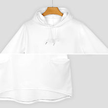 Charger l&#39;image dans la galerie, Hoodie Sweat Pull à capuche à manches 3/4 femmes personnalisé avec photo logo texte motif (impression d&#39;image unique)
