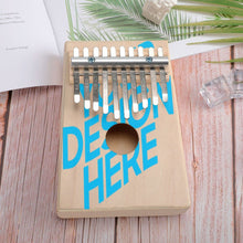 Charger l&#39;image dans la galerie, Piano à pouce personnalisé avec prénom texte photo image logo
