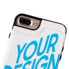 Charger l&#39;image dans la galerie, Coque / Housse TPU Cuir iPhone 7 / 8 Plus Etui Portefeuille Rabat personnalisée avec photo
