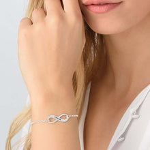 Charger l&#39;image dans la galerie, Bracelet joli en argent / cuivre pour femme S0002 gravure personnalisé avec texte prénom
