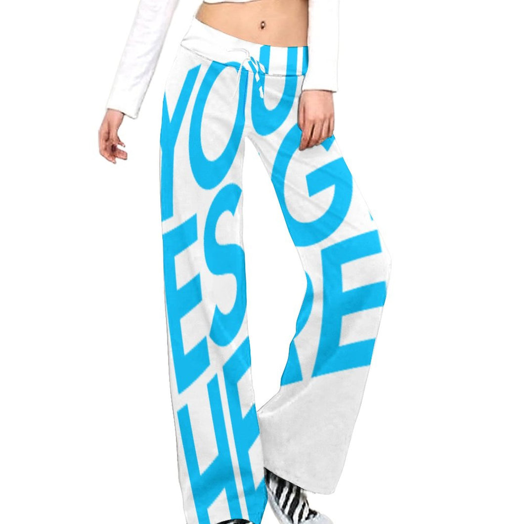 Pantalon de Yoga Relax avec lacets Fluide Femme XP personnalisé avec photo logo texte motif (impression d'image unique)