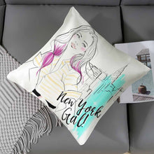 Charger l&#39;image dans la galerie, Taies d&#39;oreiller / Housses de coussin en satin (impression recto-verso) personnalisée avec photo motif logo texte
