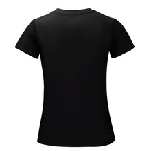 Charger l&#39;image dans la galerie, T-shirt tee shirt coton à manches courtes en col rond femme imprimé sur le devant personnalisé avec photo logo motif texte
