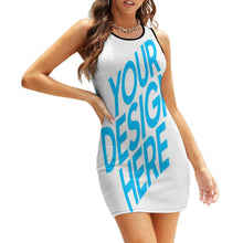 Charger l&#39;image dans la galerie, Robe gilet d&#39;été sans manches pour femmes NZ014 personnalisé avec photos texte
