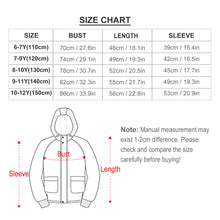 Charger l&#39;image dans la galerie, Impression d’image unique sweat à capuche / veste enfant origianl A537 personnalisé avec photo logo motif texte
