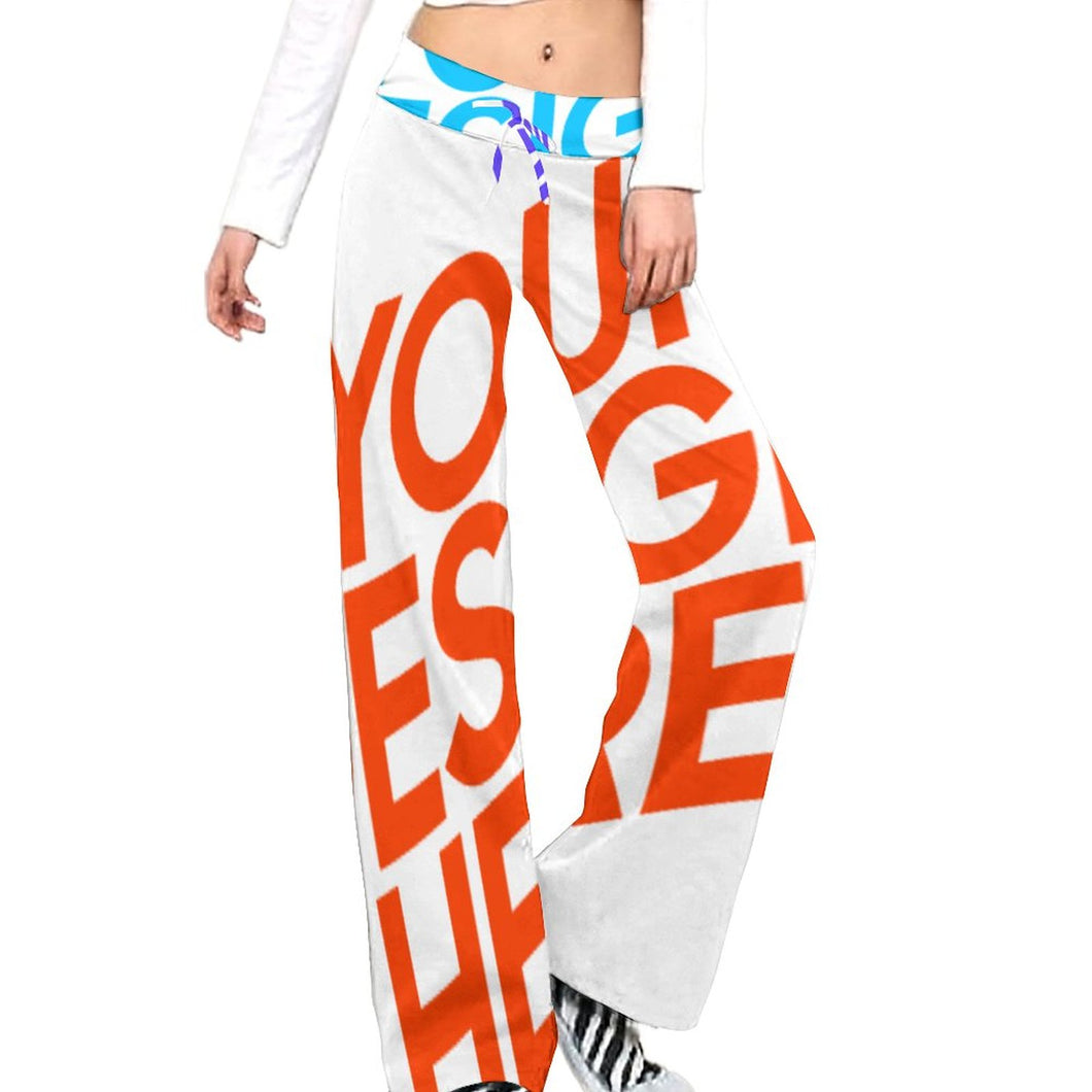Pantalon de Yoga avec lacets décontracté Femme XP personnalisé avec photo image logo texte motif (impression des multi-images)