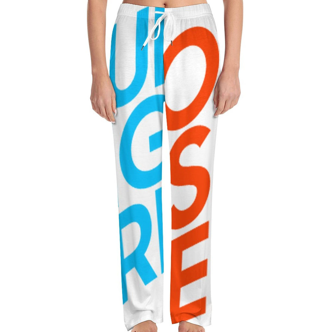 Pantalon de pyjama femme EEP personnalisée avec prénom motif texte (conception multi-images)