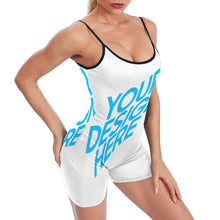 Charger l&#39;image dans la galerie, Combinaison/Tenue de yoga une pièce élégante Femme XG014 impression personnalisée avec image logo motif texte
