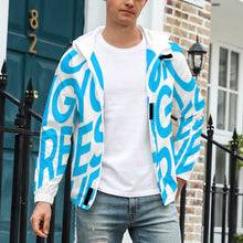 Charger l&#39;image dans la galerie, Impression d’image unique Sweat à capuche/veste grande taille homme A541 personnalisé avec texte photo logo motif
