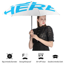 Charger l&#39;image dans la galerie, Parapluie pliable Parapluie automatique 3 plis / parapluie de poche manuel à l&#39;extérieur d&#39;impression design personnalisé avec logos photos
