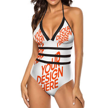 Charger l&#39;image dans la galerie, Hot Sale Maillot de bain / bikini une pièce sport tendance femme personnalisé avec photo motif texte logo
