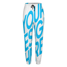 Charger l&#39;image dans la galerie, Pantalon de survêtement sport jogging femme personnalisée avec photo texte motif à impression complète (impression d&#39;image unique)
