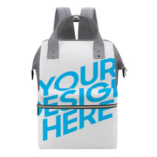 Charger l&#39;image dans la galerie, Sac à dos momie étanche personnalisé avec prénom photo texte logo
