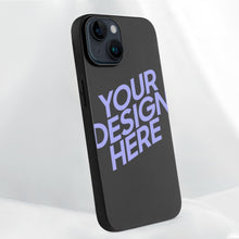 Charger l&#39;image dans la galerie, Coque en TPU pour iPhone 14 / 14 Plus / Coque de protection pour iPhone 14 Pro / 14 Pro Max 3C0705124 Impression complète personnalisée d&#39;une image avec texte de motif de logo photo
