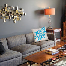 Charger l&#39;image dans la galerie, Taies d&#39;oreiller / Housses de coussin en coton lin (impression recto-verso) personnalisée avec photo motif logo texte image
