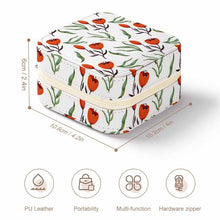 Charger l&#39;image dans la galerie, Boîte à bijoux / organisateur de bijoux pour femme personnalisée avec photo motif logo texte
