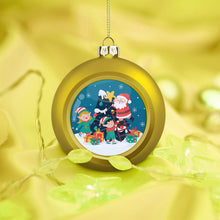 Charger l&#39;image dans la galerie, Boule de Décoration de Noël d&#39;intérieur (Grande) Originale JJ0525030 impression personnalisée avec photo logo motif texte
