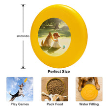Charger l&#39;image dans la galerie, Frisbee indestructible chien pour animaux de compagnie CW1505000 impression personnalisé avec motif photo texte logo
