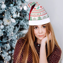 Charger l&#39;image dans la galerie, Chapeau de Noël/ Bonnet de Père Noël à Paillettes impression personnalisé avec motif photo logo texte
