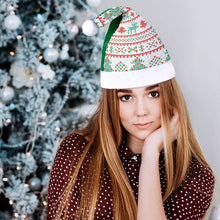Charger l&#39;image dans la galerie, Chapeau de Noël/ Bonnet de Père Noël à Paillettes impression personnalisé avec motif photo logo texte

