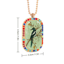 Charger l&#39;image dans la galerie, SS1401005 Collier personnalisé de diamants colorés en or rose
