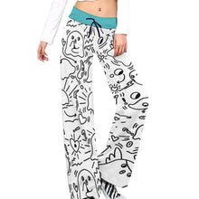 Charger l&#39;image dans la galerie, Pantalon de Yoga avec lacets décontracté Femme XP personnalisé avec photo image logo texte motif (impression des multi-images)
