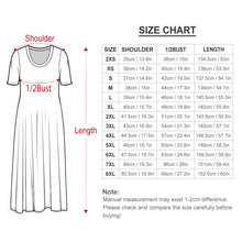 Charger l&#39;image dans la galerie, Robe chic longue manches courtes col rond grande taille femme B523 personnalisée avec photo logo texte motif (impression d&#39;image unique)
