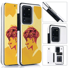 Charger l&#39;image dans la galerie, Coque Housse Flip TPU Cuir Samsung S20 Ultra personnalisée avec photo
