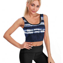 Charger l&#39;image dans la galerie, Crop top soutien gorge de sport forte poitrine femme YJ023 personnalisé avec photo motif logo texte
