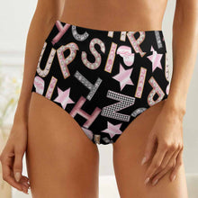 Charger l&#39;image dans la galerie, Culotte Slip Taille Haute Femme NZ052 Personnalisée Avec Photo Texte Motif Logo (Impression Complète Multi-Images)
