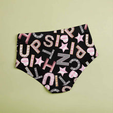 Charger l&#39;image dans la galerie, Culotte Slip Taille Haute Femme NZ052 Personnalisée Avec Photo Texte Motif Logo (Impression Complète Multi-Images)
