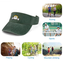 Charger l&#39;image dans la galerie, Chapeau pare-soleil en jean de sport Unisexe personnalisé avec photo motif logo texte
